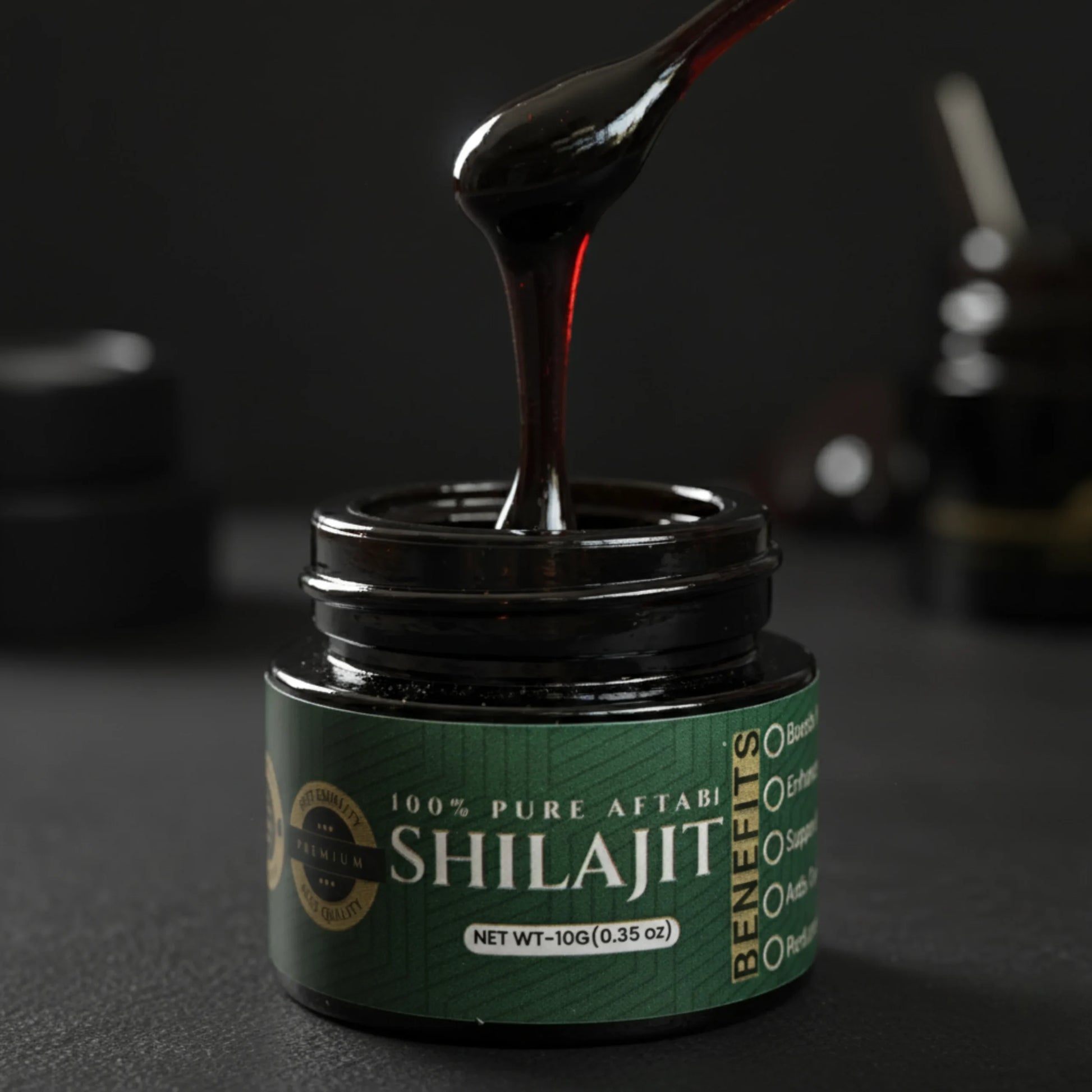 Pure Shilajit Resin in natural form