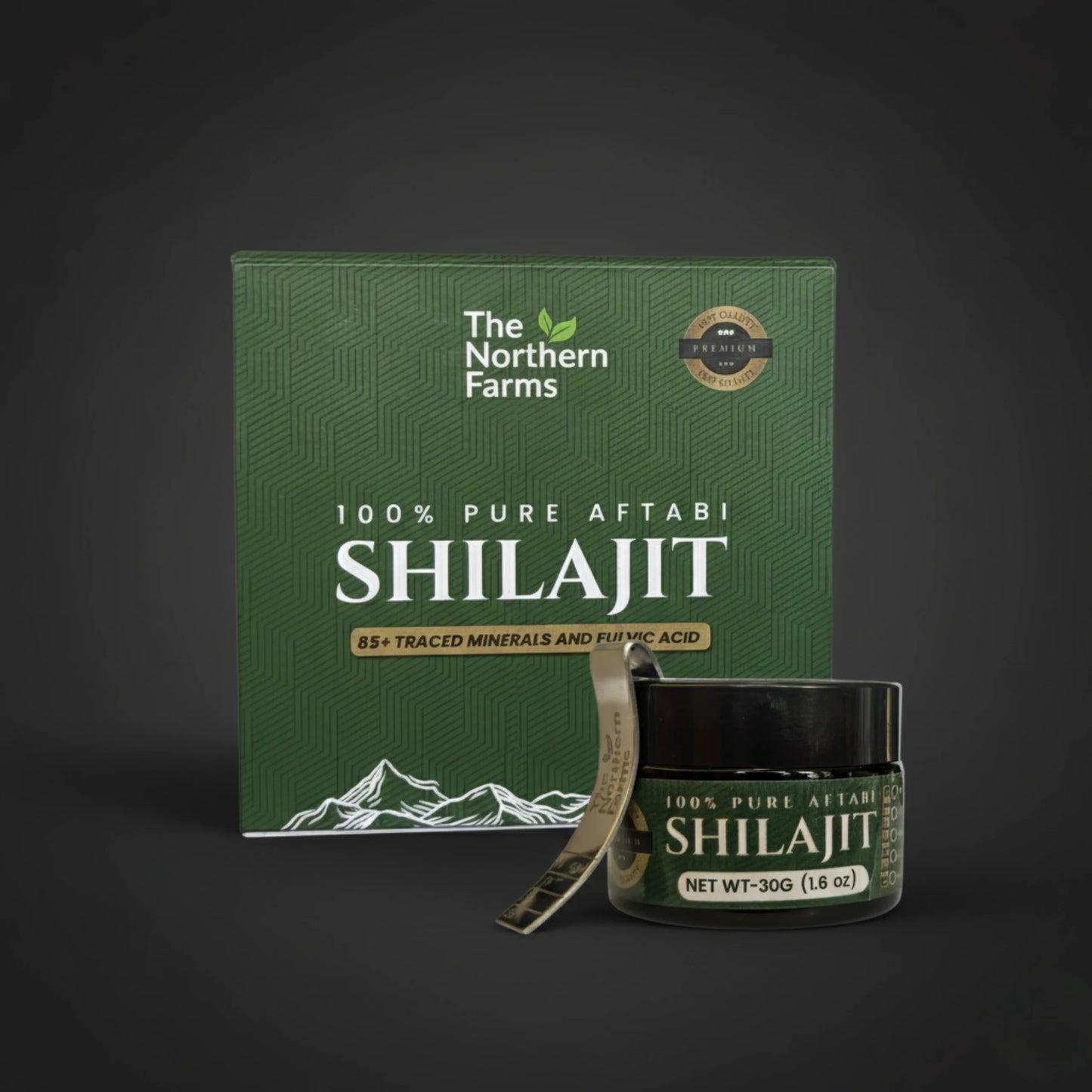 Pure Shilajit Resin in natural form