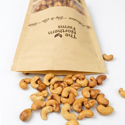 The Northern Farms Premium Roasted Cashews (Bhuney Kaju) - Whole & Crunchy