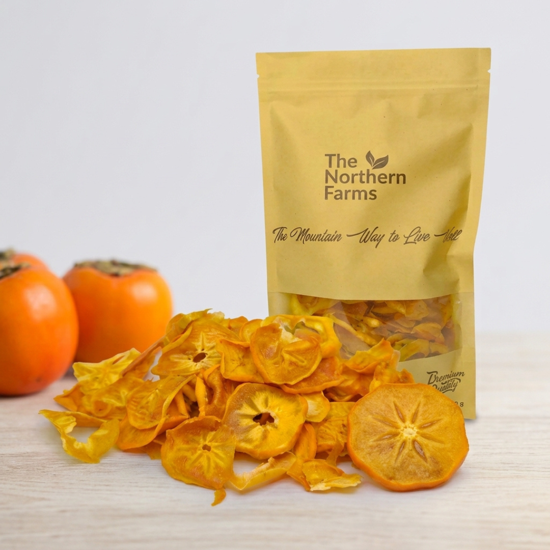 Organic Dried Persimmons (Japani Phal & Amlok) from Chitral - 1KG