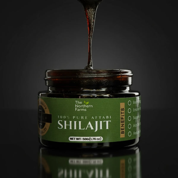Pure Shilajit Resin in natural form