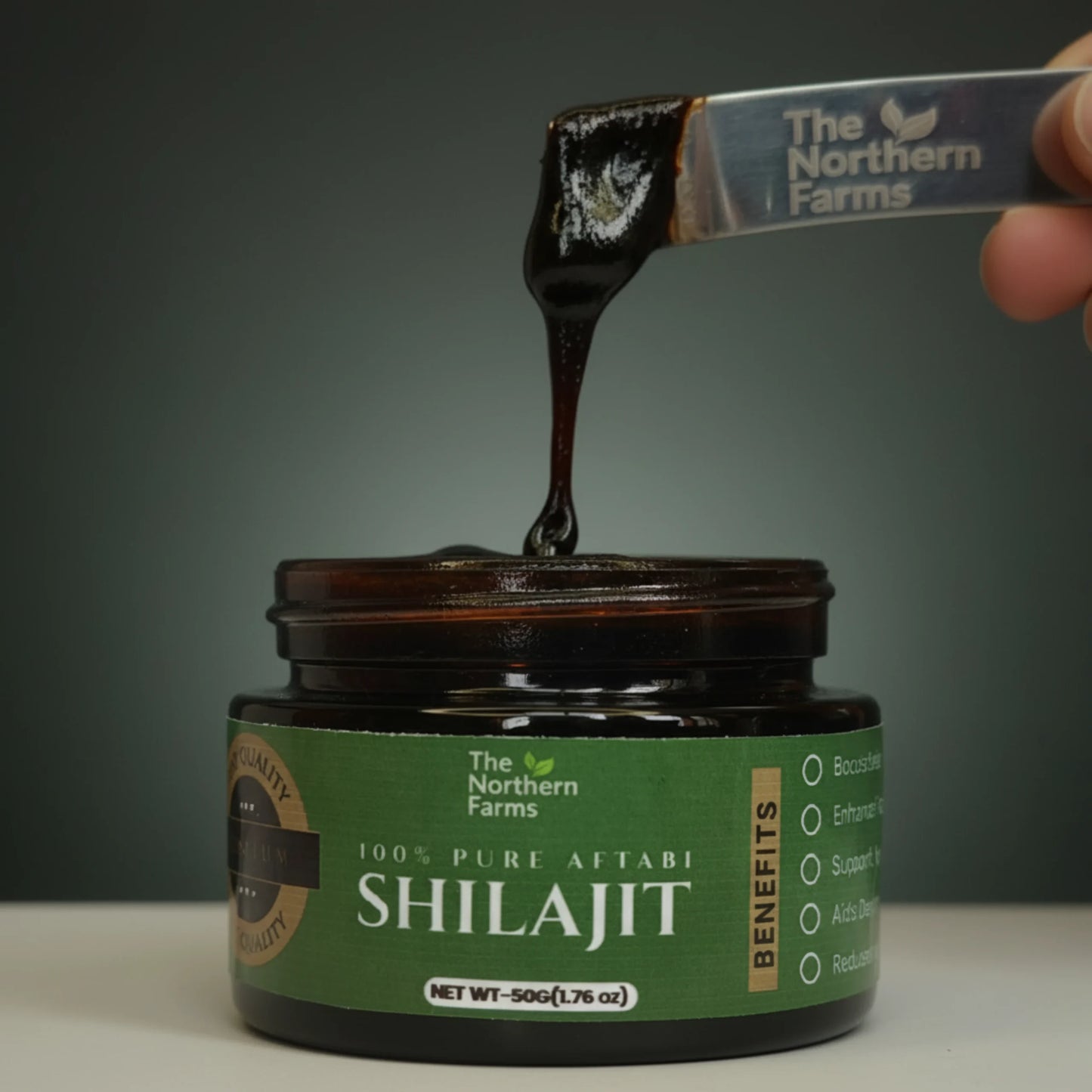 Pure Shilajit Resin in natural form